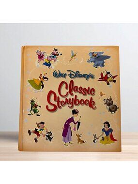 Walt Disneys Classic Storybook 2001 First Edition Hardcover Illustrated Kids